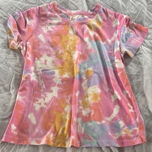 Cat & Jack Pink and Orange Short Sleeve Tee